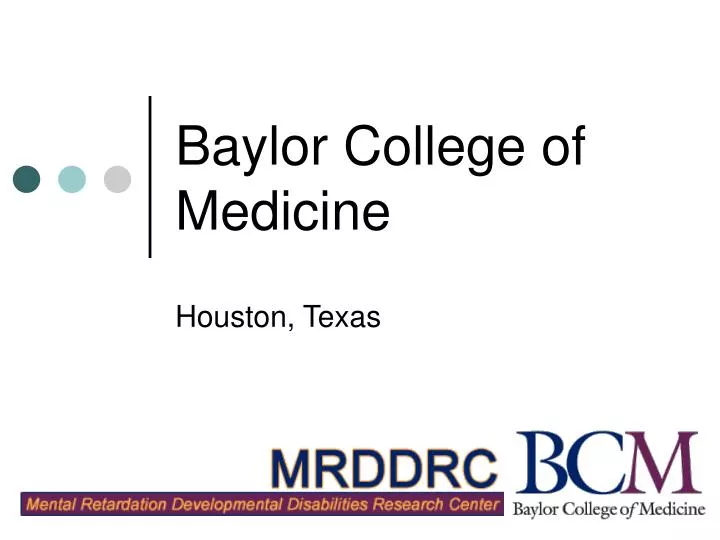 baylor college of medicine