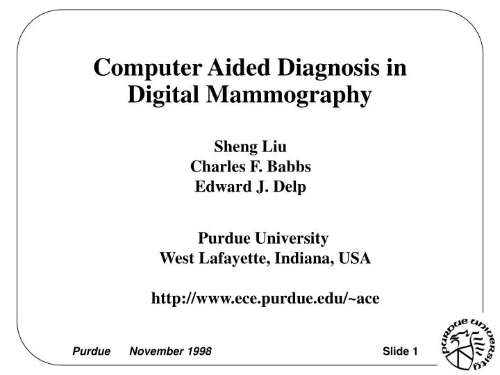 computer aided diagnosis in digital mammography