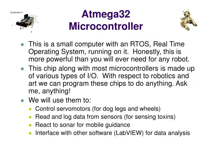 atmega32 microcontroller