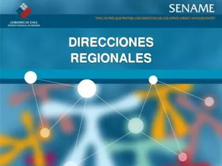 direcciones regionales