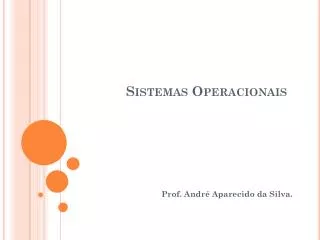 sistemas operacionais