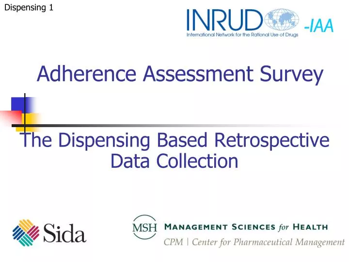 the dispensing based retrospective data collection