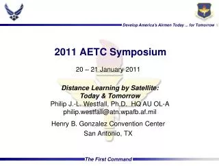 2011 AETC Symposium