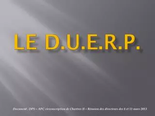 le d u e r p