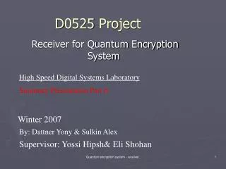 D0525 Project