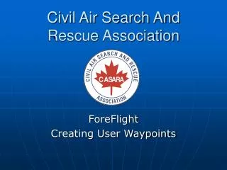 Civil Air Search And Rescue Association