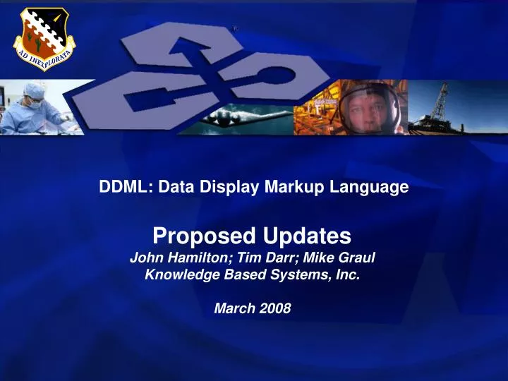 ddml data display markup language