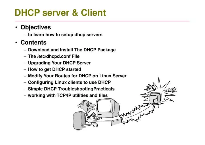 dhcp server client