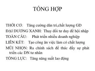 t ng h p