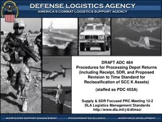 Supply &amp; SDR Focused PRC Meeting 12-2 DLA Logistics Management Standards