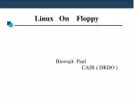 Linux On Floppy - slide 1
