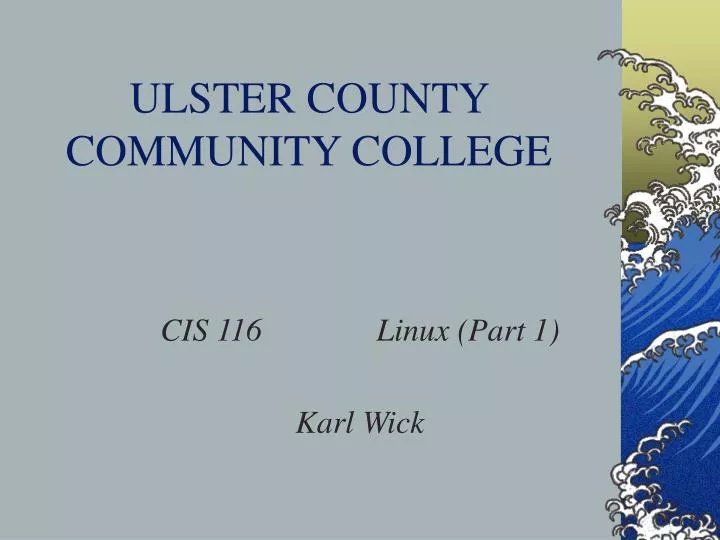 ulster county community college