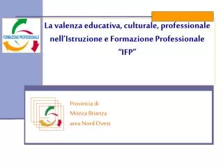 provincia di monza brianza area nord ovest