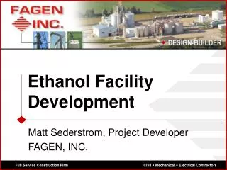 Ethanol Facility Development