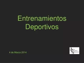 entrenamientos deportivos