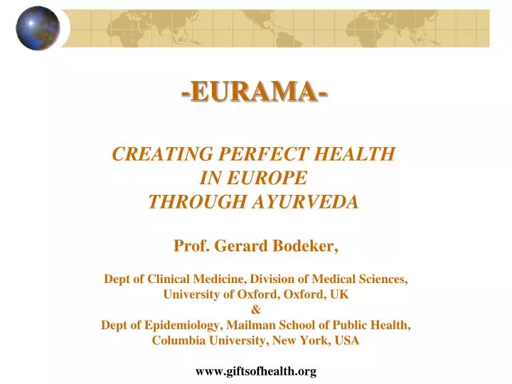 eurama creating perfect health in europe through ayurveda