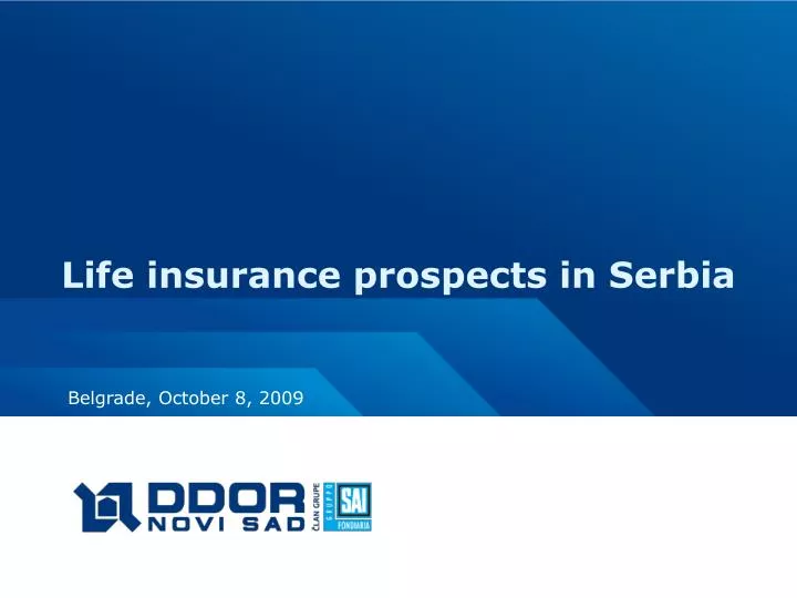 life insurance prospects in serbia