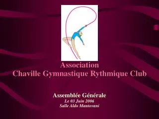 association chaville gymnastique rythmique club