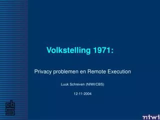 volkstelling 1971