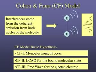 Cohen &amp; Fano (CF) Model