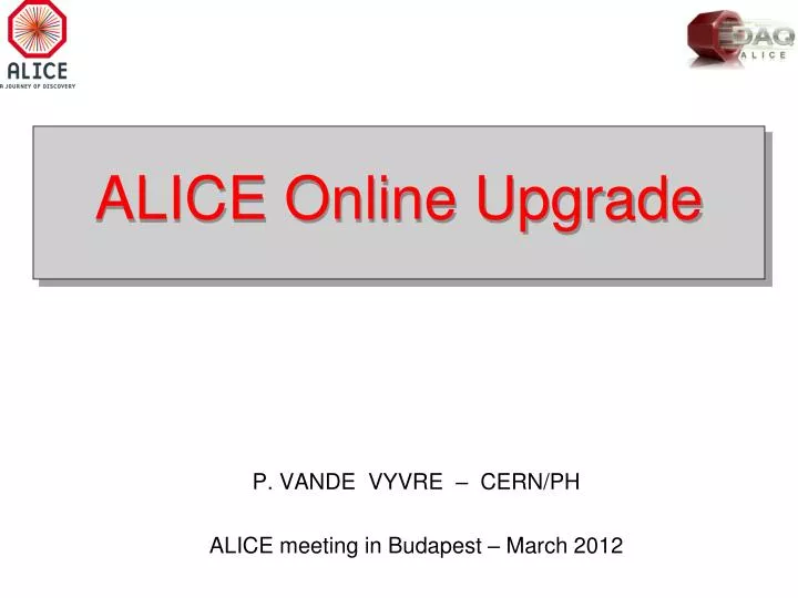 alice online upgrade