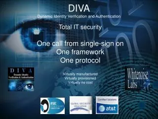 DIVA Dynamic Identity Verification and Authentication
