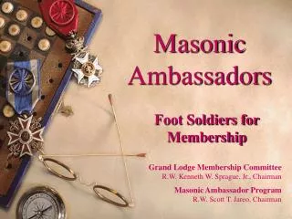 Masonic Ambassadors