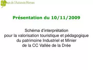 pr sentation du 10 11 2009