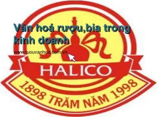 v n ho r u bia trong kinh doanh