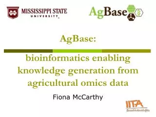 bioinformatics enabling knowledge generation from agricultural omics data
