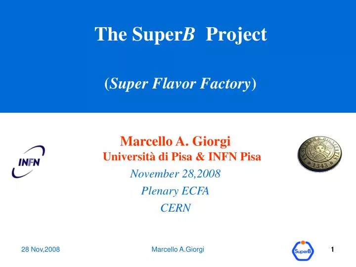 the super b project super flavor factory