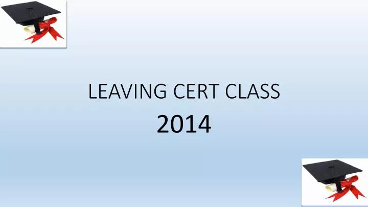 leaving cert class