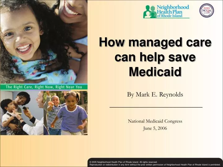 how managed care can help save medicaid