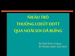 ie u tr thu ng loe t ddtt qua no i soi o bu ng