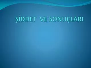 ddet ve sonu lari