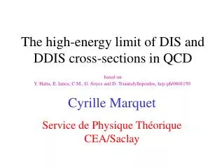 The high-energy limit of DIS and DDIS cross-sections in QCD