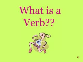What is a Verb??