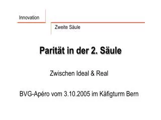 parit t in der 2 s ule