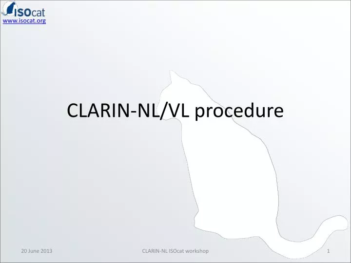 clarin nl vl procedure
