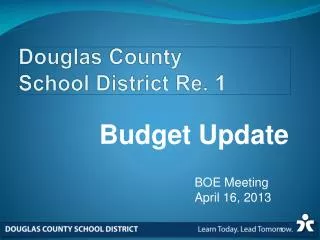 Douglas County School District Re. 1