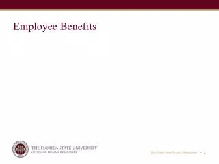 Employee Benefits