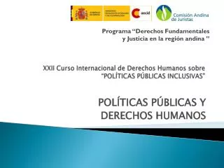xxii curso internacional de derechos humanos sobre pol ticas p blicas inclusivas