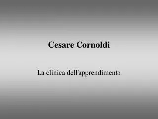 cesare cornoldi