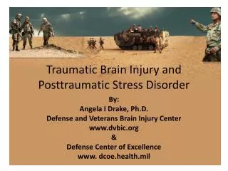 Traumatic Brain Injury and Posttraumatic Stress Disorder