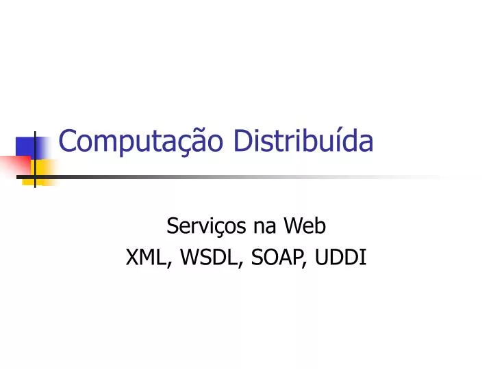 computa o distribu da