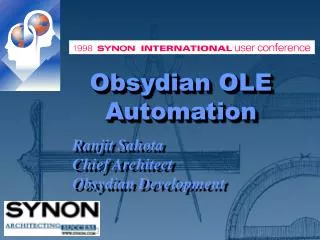 Obsydian OLE Automation