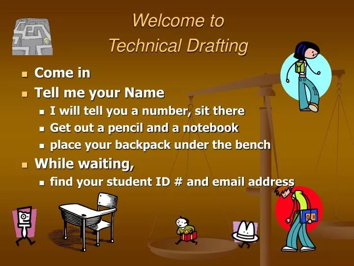 welcome to technical drafting