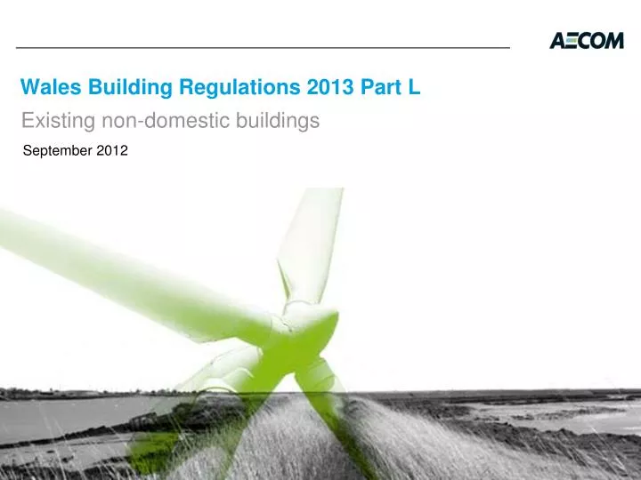 wales building regulations 2013 part l