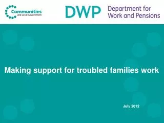 Making support for troubled families work