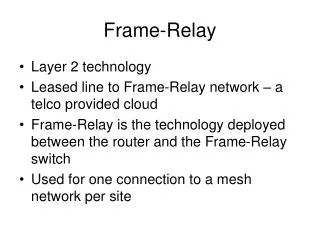 frame relay